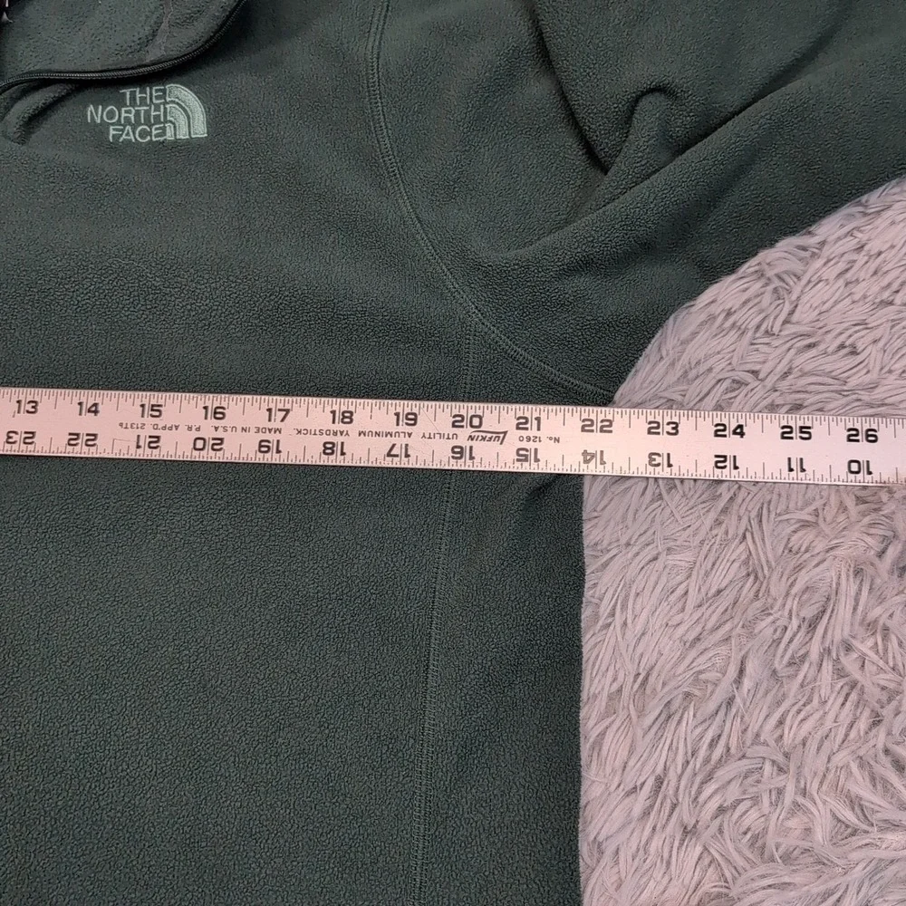 The North Face Sweatshirt Mens M Green Fleece‎ Gorpcore Outdoors Comfy Active